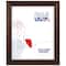 Frame USA Boardroom Walnut with Walnut Bead Single Image Picture Frame